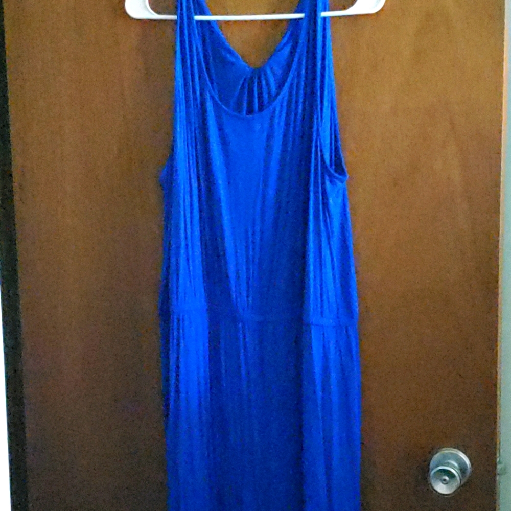 Blue Midi Dress